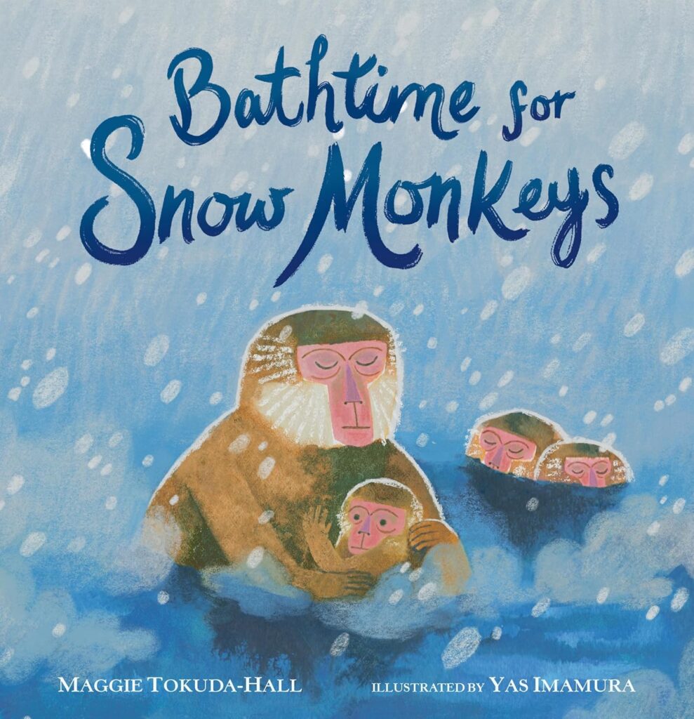 Bathtime for Snow Monkeys